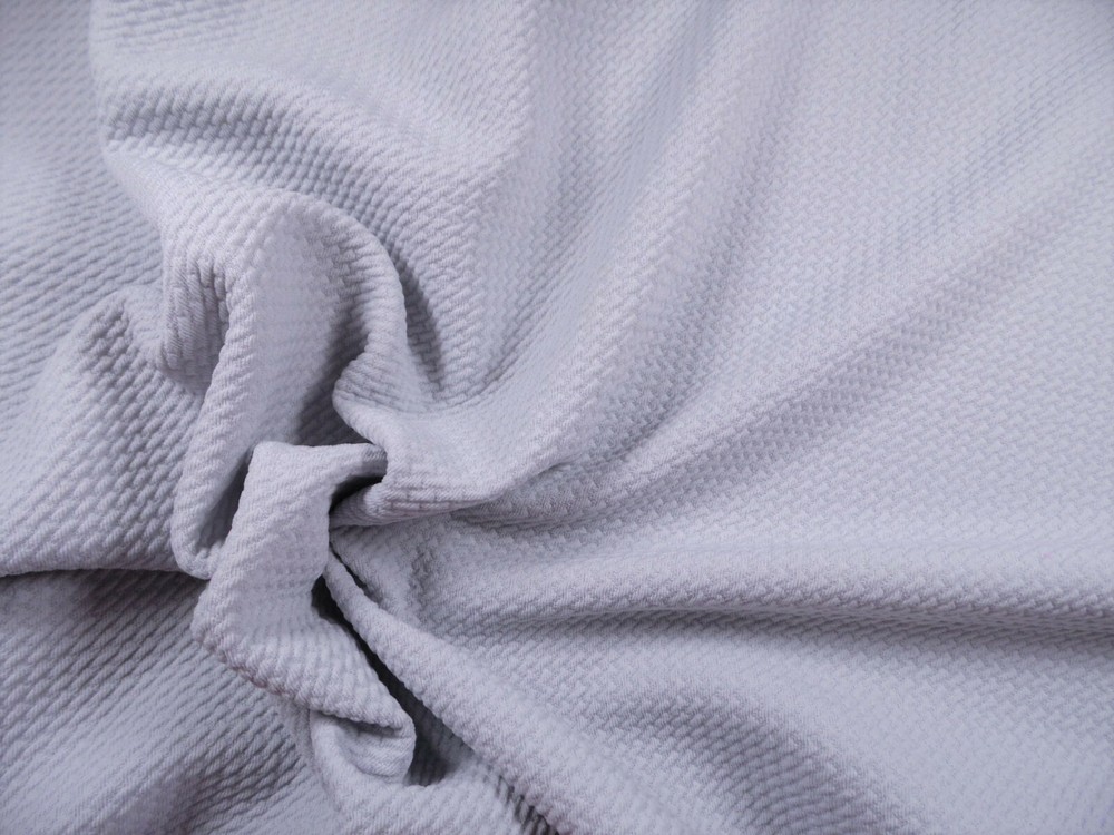 Bullet Textured Liverpool Fabric 4 way Stretch Silver Gray X20