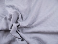 Bullet Textured Liverpool Fabric 4 way Stretch Silver Gray X20
