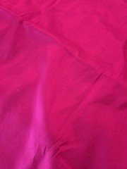 Thai Silk CO/ 100% SilkFabric 46″X40″wide Sewing/Craft/Hobby/Pink 1960’s Vintage