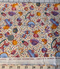 1/2 Yd Lollipops By Hoffman International Fabrics Nursery Theme