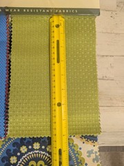 Richloom Fabrics Solarium Fabric Sample Polyester 12×13 64 Pcs Olefin 6×9 40 Pcs