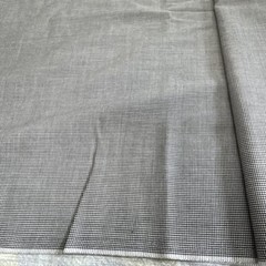 2 1/2 Yards X 44” BLK/WT Fabric Clean Stored In Clear Bag See My Other Listing