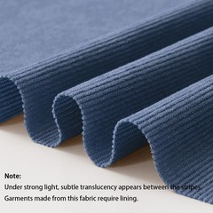 Dusty Blue Corduroy Fabric by The Yard, 60 Wide 3 Yards Sofa Fabric, Breathab…