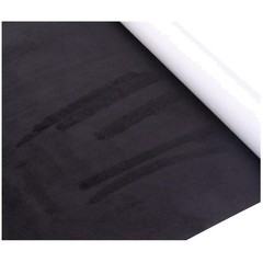 Black Microfiber Self-Adhesive Leather – Car Interior Decor