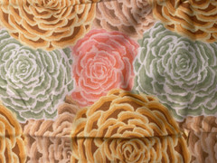 Kaffe Fassett ROSETTE YELLOW GP112 1 Yard original issue Cotton Quilt Fabric