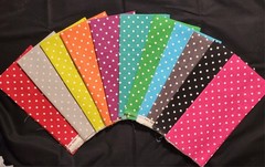 Linen Mochi Dot by MoMo (11 – ½ yd cuts) by Moda Fabrics