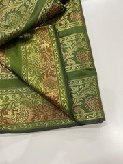 Red Gold silk brocade upholstery fabric by the yard jacquard fabric for dress