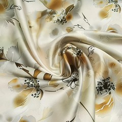 58”Wide By Yard Slightly Stretch Satin Material Kimono Scarves Fabric Charmeuse