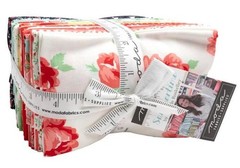 Moda Summertime Fat Eighth Bundle, 40pc, Camille Roskelley Fabric, 55320F8, F17