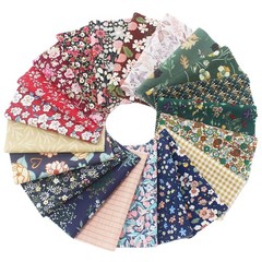 42Pcs 4″ X 4″ (10Cm X 10Cm) Cotton Fabric Squares for Quilting,Pre-Cut Quilt Cha