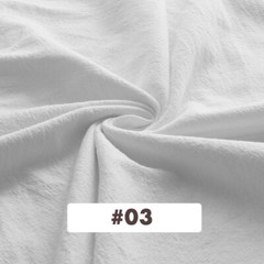 Faux Linen Fabric Cotton 1.4*0.5M Pleated Cloth Soft Fabric DIY Dress Clothing