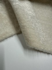 Holly Hunt/ Great Plains Smokey in Vanilla 17yrd, lush, thick and dense Faux Fur