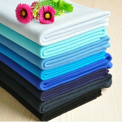 Cotton Knit Rib Fabric Stretchy Sweater Jacket Waistband Cuffs Ribbed Trim Craft