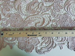 Maggie LIGHT MAUVE Guipure Venice Heavy Lace Fabric by the Yard – 10019