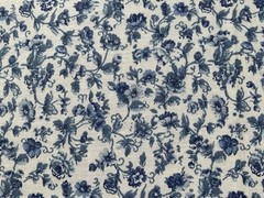 Cotton Fabric Tiny Blue Flower 1997s Classic Cottons 45”x 31”309