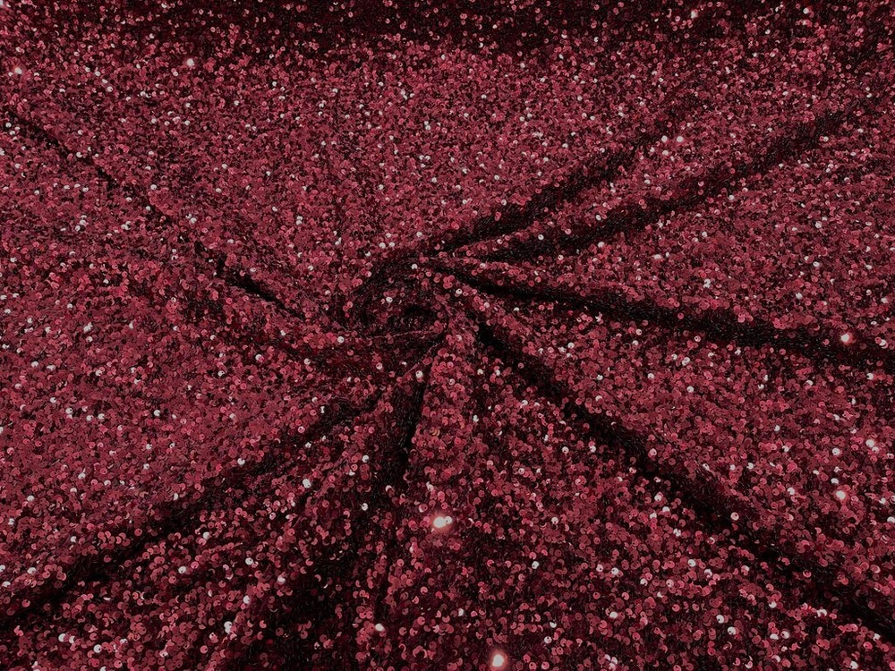 stretch velvet with luxury sequins all over 5mm shining sequins 2-way stretch.