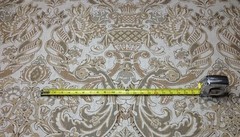 BALLARD DESIGNS PALOMAR SAND BEIGE KRAVET FLORAL VASE 100% LINEN FABRIC BY YARD