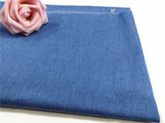 Lightweight Washed 4oz Denim Jeans Fabric 100% Cotton Canvas Cloth Material Blue