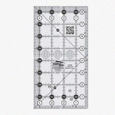 4.5×8.5 Inch Quilting Ruler with Turn-A-Round