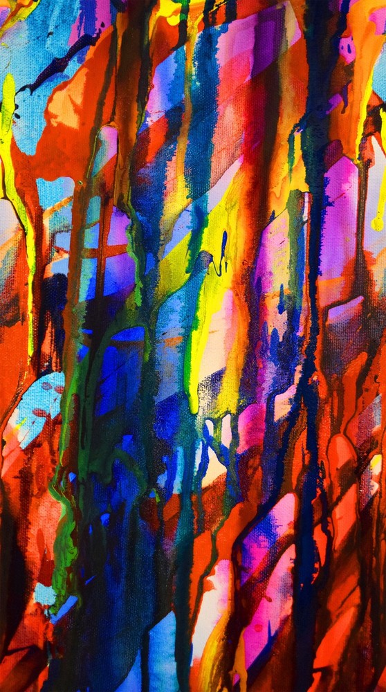 1/2 Yard – Transcendence | Color Run by Stephanie Brandenburg for Northcott