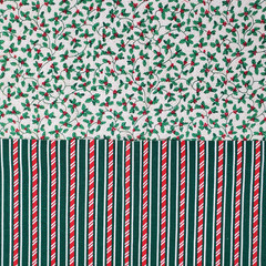 Christmas Fabric Scrap Lot 2 Pounds 6 Ounces Cranston Fabric Traditions Hoffman