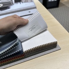 Fabric Sample Book Villa Nova Seville Washable Brushed Cotton (82) 8×4.75” Pgs