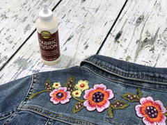 Fabric Glue Aleenes Permanent Washable Adhesive No Sew Denim Cotton Polyester