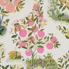 Schumacher Fabric ‘CITRUS GARDEN – GARDEN’ 4.2 METRES Indoor/Outdoor Collection