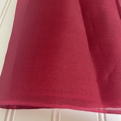 SILK WINE RED FABRIC 1 Yard x 22 Inches Wide or 36 Inches x 22 Wide