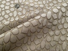 RUBELLI 30657 Velvet Jewel Salt 61% Viscose Jacquard Fabric $400 Retail BTY