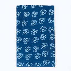 Handcrafted Indigo Cotton Fabric – 2.5 Yards Block Print for Dressmaking & Craft