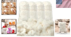 Versatile Cotton Fiber Filling – 4 Bag Set of 2000g for Crafting Bliss