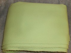 VINTAGE NEW MINT GREEN FABRIC 65 W x 2-1/3 YD STRETCH KNIT WASH & DRY