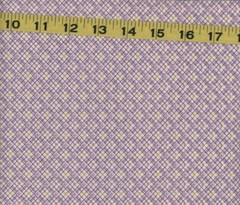 BTFQ Early Darlene Zimmerman 1930’s Reproduction Chanteclaire Violet Plaid
