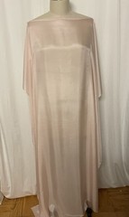 100% Luxurious Silk Habotai Baby Pink Fabric 1 Yard & 15 Inches Long 46″ Wide