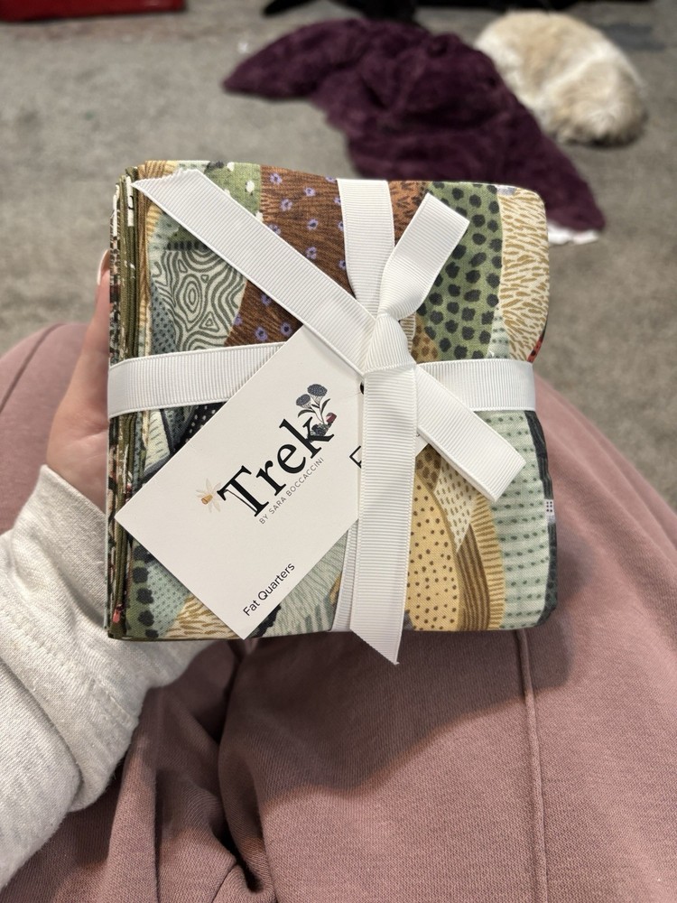 Trek By Sara Boccaccini 12 Piece Fat Quarter Bundle By FIGO