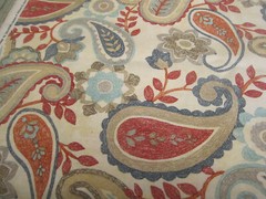 Richloom Solarium Indoor Upholstry Fabric Floral Paisley 2yd 35″ x 56 2019