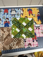 24 Waverly Schumacher Vintage fabric swatches. About 11×11 each