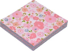 5×5” Cotton Quilting Fabric Bundle – Floral & Multi-Pattern Print