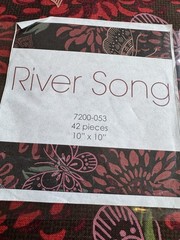 38 Thimbleberries River Song 10 inch squares layer cake cotton fabric