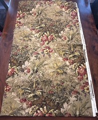 Raymond Waites “Vintage Jungle” Upholstery Drapery British Colonial 2.25 YRDS