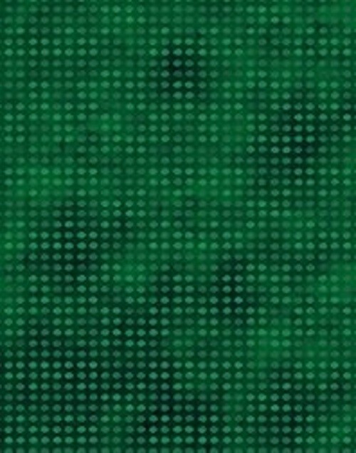 In The Beginning A Poinsettia Winter 8AH130 Green Dit Dot Cotton
