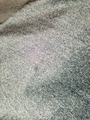Velvet Upholstery Fabric–Home Décor Craft Material 54″ x 48+” 2 tone Light BLUE