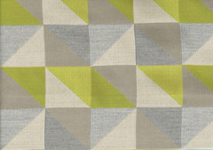 Sunbrella Fabric Crazy Quilt Lime Solution Dyed Acrylic Drapery Upholstery