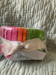 Benartex 40 Strips Of 2.5” Cotton Fabric Factory Sealed