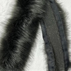 Faux Fox Fur Collar DIY Craft Strips Clothing Accessories Scarf Hat Coat Edging.