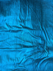 Teal Thai Silk like Fabric By the Yard 40″ Wide