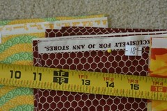3 Yards & 6″ Long, Bright-Colors Theme Quilt Cotton Bundle / Lot, T254