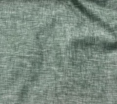 Green White 2tone 100% linen fabric 56” Width Sold By The Yard
