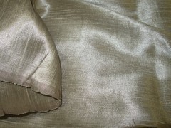10 YDS 100% LUXURY SILK DUPIONI FROST DRAPERY UPHOLSTERY FABRIC FOR LESS